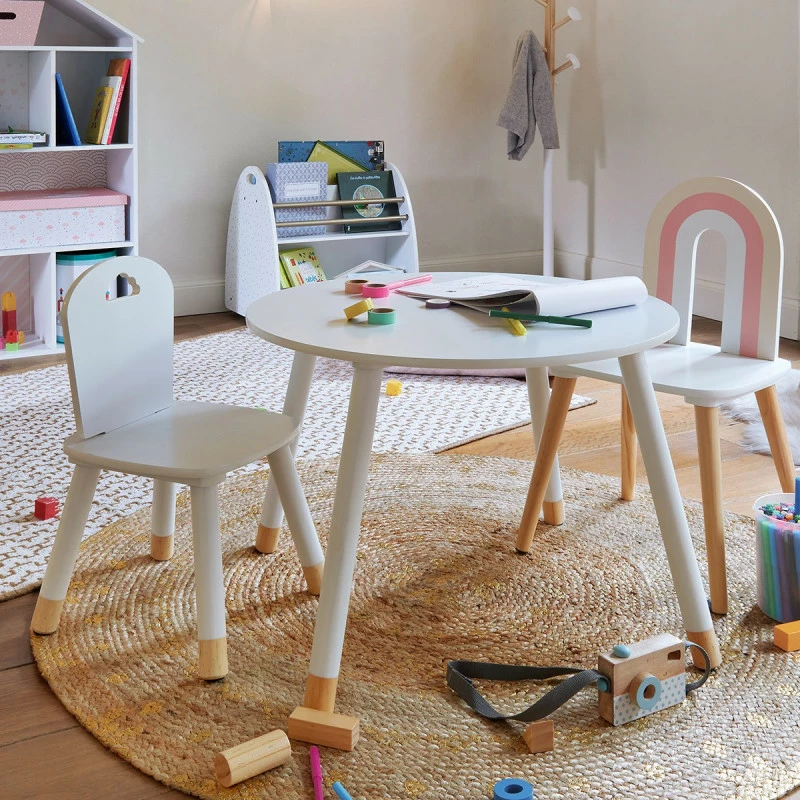 Table enfant blanche Atmosphera collection Douceur Table Enfant Blanche Atmosphera Collection Douceur -Ledepot-bailleul Soldes Magasin table enfant blanche atmosphera collection douceur 1
