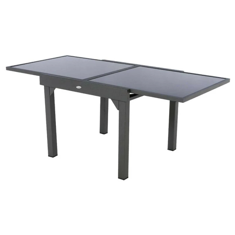 Table Piazza extensible 8 personnes anthracite/graphite Table Piazza Extensible 8 Personnes Anthracite/graphite -Ledepot-bailleul Soldes Magasin table piazza extensible 8 personnes anthracite graphite 1