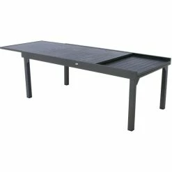 Table Rectangulaire Extensible Piazza 12 P. Graphite Hespéride -Ledepot-bailleul Soldes Magasin table rectangulaire extensible piazza 12 personnes graphite hesperide 3