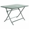 Table Rectangulaire Pliante Greensboro 4p Vert Olive Hespéride 2 Table Rectangulaire Pliante Greensboro 4p Vert Olive Hespéride -Ledepot-bailleul Soldes Magasin table rectangulaire exterieure greensboro vert olive hesperide