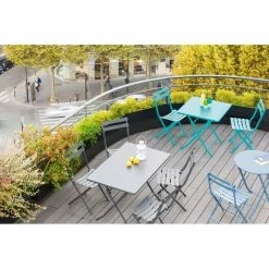 Table Rectangulaire Pliante Greensboro 4p Graphite Hespéride 5 Table Rectangulaire Pliante Greensboro 4p Graphite Hespéride -Ledepot-bailleul Soldes Magasin table rectangulaire greensboro 110x70cm graphite hesperide 3