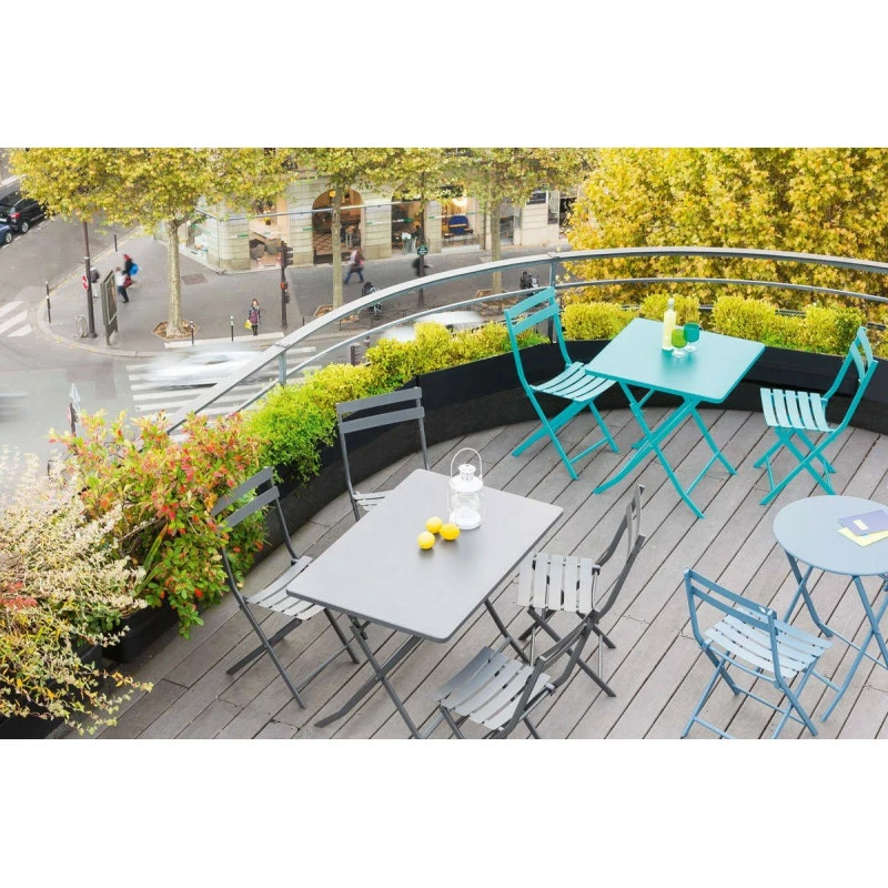 Table rectangulaire pliante Greensboro 4p graphite Hespéride Table Rectangulaire Pliante Greensboro 4p Graphite Hespéride -Ledepot-bailleul Soldes Magasin table rectangulaire greensboro 110x70cm graphite hesperide 3