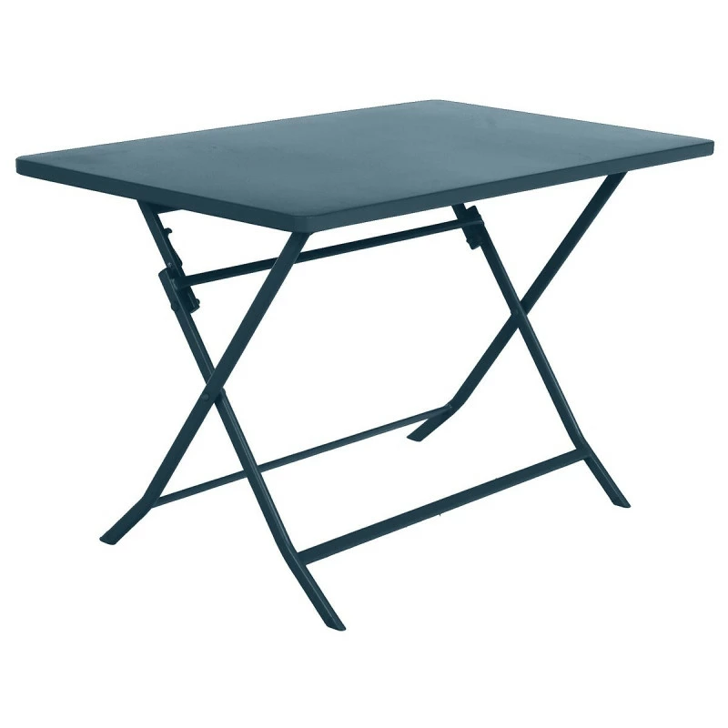 Table rectangulaire pliante Greensboro 4p bleu pétrole Hespéride Table Rectangulaire Pliante Greensboro 4p Bleu Pétrole Hespéride -Ledepot-bailleul Soldes Magasin table rectangulaire pliante greensboro 4p bleu petrole hesperide 1