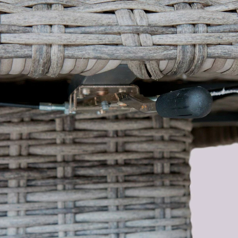 Table relevable Moorea terre ombre Hespéride Table Relevable Moorea Terre Ombre Hespéride -Ledepot-bailleul Soldes Magasin table relevable moorea terre d ombre hesperide 3