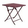 Table Carrée Pliante Greensboro 2p Bordeaux Hespéride 1 Table Carrée Pliante Greensboro 2p Bordeaux Hespéride -Ledepot-bailleul Soldes Magasin tables carree exterieur greensboro bordeaux hesperide