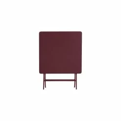 Table Carrée Pliante Greensboro 2p Bordeaux Hespéride -Ledepot-bailleul Soldes Magasin tables carree exterieur greensboro bordeaux hesperide 3