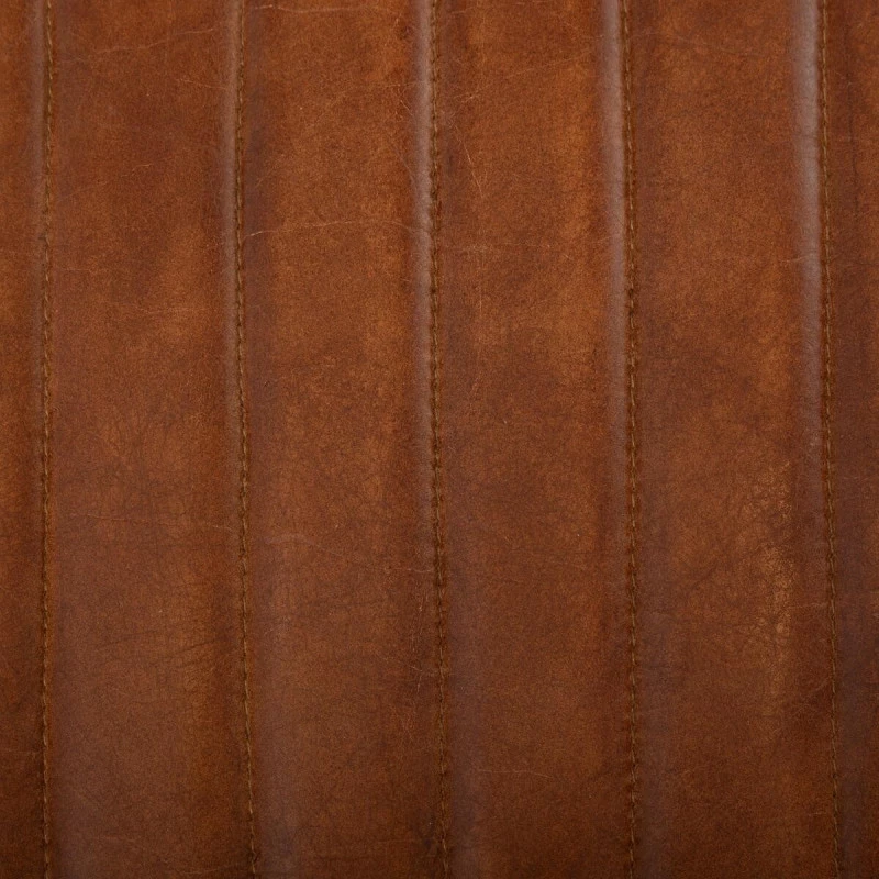 Tabouret de bar en cuir marron Dario Atmosphera Tabouret De Bar En Cuir Marron Dario Atmosphera -Ledepot-bailleul Soldes Magasin tabouret bar cuir marron dario atmosphera 3