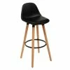 Tabouret Bar Maxon Simili Noir Atmosphera -Ledepot-bailleul Soldes Magasin tabouret bar maxon simili noir atmosphera