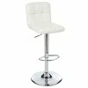 Tabouret De Bar Avec Dossier Blanc Delek Atmosphera -Ledepot-bailleul Soldes Magasin tabouret de bar avec dossier blanc delek lot de 2