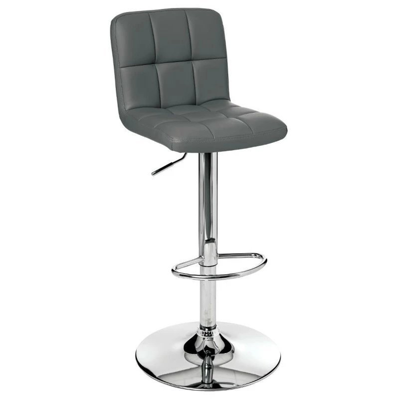 Tabouret de bar avec dossier gris Delek Atmosphera Tabouret De Bar Avec Dossier Gris Delek Atmosphera -Ledepot-bailleul Soldes Magasin tabouret de bar avec dossier gris delek lot de 2