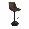 Tabouret De Bar Barcelona PU Brun Foncé -Ledepot-bailleul Soldes Magasin tabouret de bar barcelona pu brun fonce