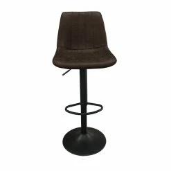 Tabouret De Bar Barcelona PU Brun Foncé -Ledepot-bailleul Soldes Magasin tabouret de bar barcelona pu brun fonce 5