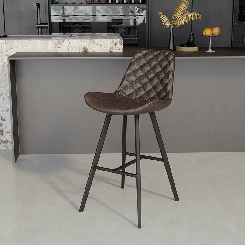 Tabouret de bar bas Alicante PU brun foncé Tabouret De Bar Bas Alicante PU Brun Foncé -Ledepot-bailleul Soldes Magasin tabouret de bar bas alicante pu brun fonce 1