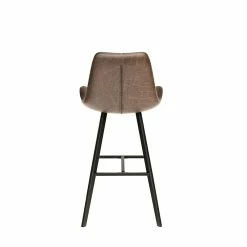 Tabouret De Bar Bas Alicante PU Brun Foncé 4 Tabouret De Bar Bas Alicante PU Brun Foncé -Ledepot-bailleul Soldes Magasin tabouret de bar bas alicante pu brun fonce 2
