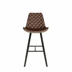 Tabouret De Bar Bas Alicante PU Brun Foncé 7 Tabouret De Bar Bas Alicante PU Brun Foncé -Ledepot-bailleul Soldes Magasin tabouret de bar bas alicante pu brun fonce 5
