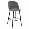 Tabouret De Bar Gris Céleste Pieds Noirs Atmosphera 2 Tabouret De Bar Gris Céleste Pieds Noirs Atmosphera -Ledepot-bailleul Soldes Magasin tabouret de bar gris celeste pieds noirs atmosphera