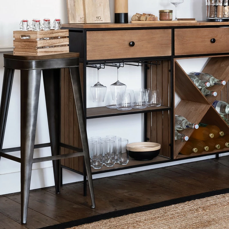 Tabouret de bar gris Joris GM Atmosphera Tabouret De Bar Gris Joris GM Atmosphera -Ledepot-bailleul Soldes Magasin tabouret de bar gris joris gm atmosphera 1