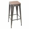 Tabouret De Bar Gris Joris GM Atmosphera 2 Tabouret De Bar Gris Joris GM Atmosphera -Ledepot-bailleul Soldes Magasin tabouret de bar gris joris gm atmosphera