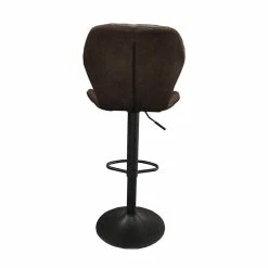 Tabouret De Bar Malaga PU Brun Foncé -Ledepot-bailleul Soldes Magasin tabouret de bar malaga pu brun fonce 2