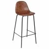 Tabouret De Bar Marron Vladi Atmosphera -Ledepot-bailleul Soldes Magasin tabouret de bar marron collection vladi
