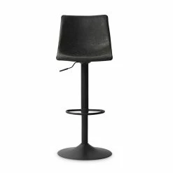 Tabouret De Bar Réglable Trevi PU Noir 5 Tabouret De Bar Réglable Trevi PU Noir -Ledepot-bailleul Soldes Magasin tabouret de bar reglable trevi pu noir 3
