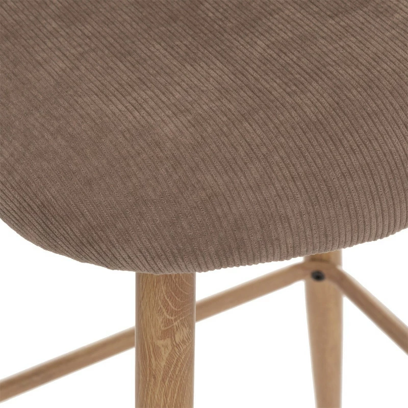 Tabouret de bar taupe Céleste pieds effet bois Atmosphera Tabouret De Bar Taupe Céleste Pieds Effet Bois Atmosphera -Ledepot-bailleul Soldes Magasin tabouret de bar taupe celeste pieds effet bois atmosphera 1