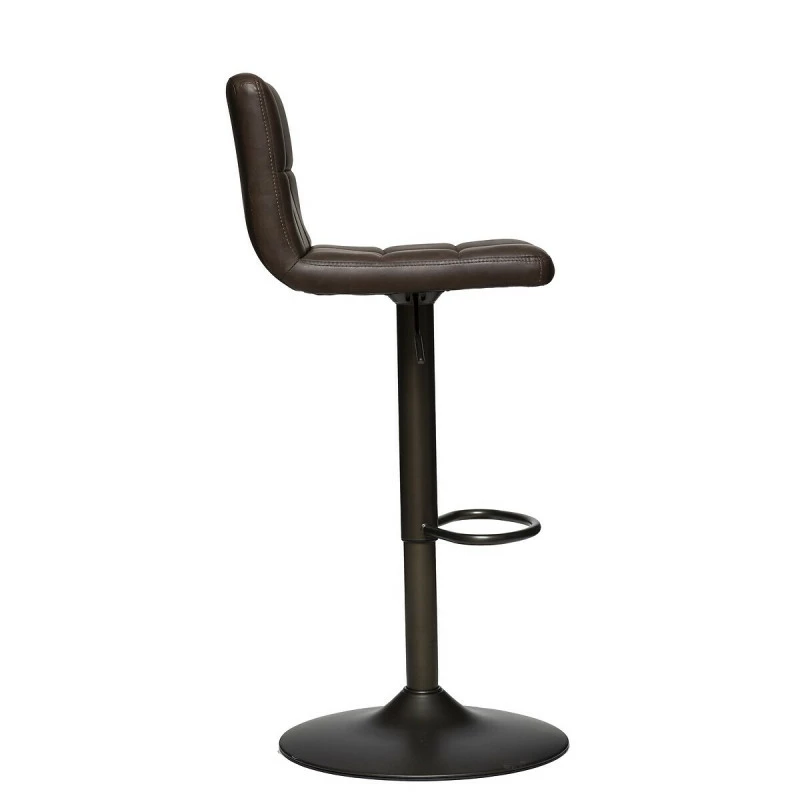 Tabouret de bar vintage Delek ajustable brun Atmosphera Tabouret De Bar Vintage Delek Ajustable Brun Atmosphera -Ledepot-bailleul Soldes Magasin tabouret de bar vintage delek ajustable brun atmosphera 2