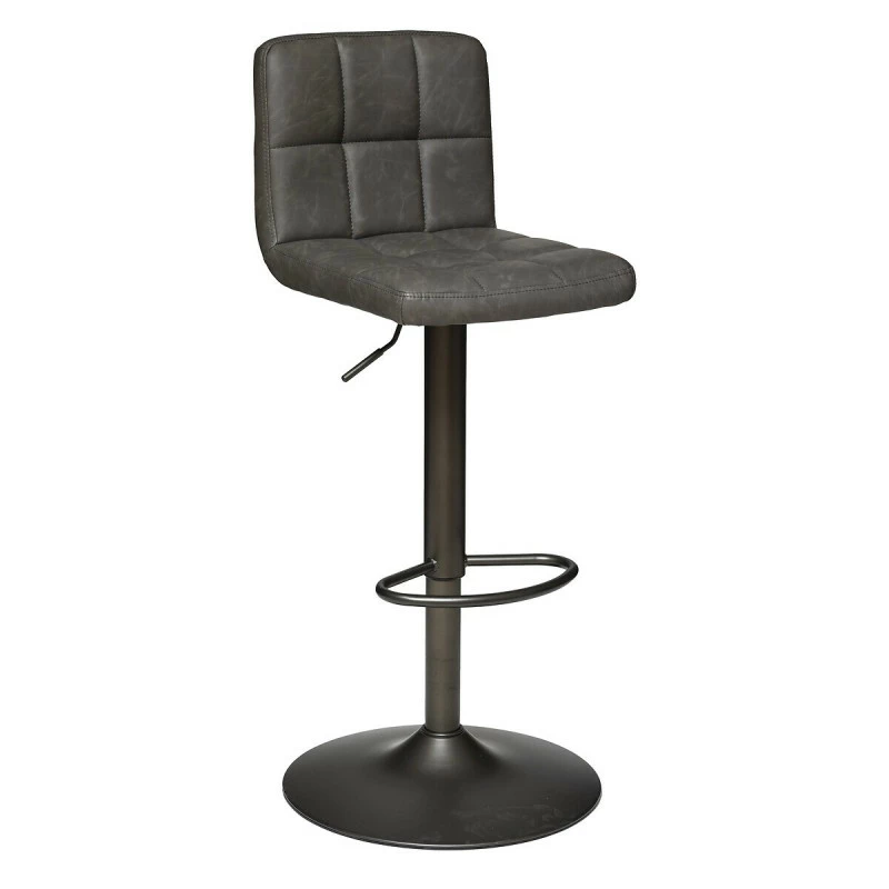 Tabouret de bar vintage Delek ajustable gris Atmosphera Tabouret De Bar Vintage Delek Ajustable Gris Atmosphera -Ledepot-bailleul Soldes Magasin tabouret de bar vintage delek ajustable gris atmosphera