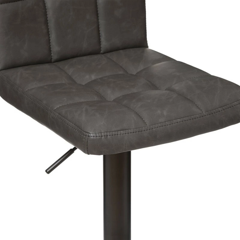 Tabouret de bar vintage Delek ajustable gris Atmosphera Tabouret De Bar Vintage Delek Ajustable Gris Atmosphera -Ledepot-bailleul Soldes Magasin tabouret de bar vintage delek ajustable gris atmosphera 1 1