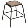 Tabouret Edena Bois Métal Atmosphera -Ledepot-bailleul Soldes Magasin tabouret edena bois metal atmosphera