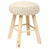 Tabouret Suzette Beige Atmosphera 2 Tabouret Suzette Beige Atmosphera -Ledepot-bailleul Soldes Magasin tabouret suzette beige atmosphera