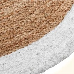 Tapis En Jute Bord Blanc D120 Atmosphera -Ledepot-bailleul Soldes Magasin tapis en jute bord blanc d120 atmosphera 3