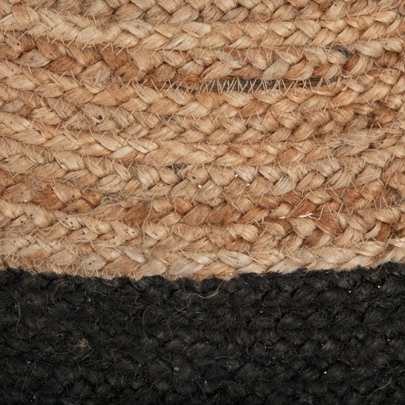 Tapis en jute bord noir D120 Atmosphera Tapis En Jute Bord Noir D120 Atmosphera -Ledepot-bailleul Soldes Magasin tapis en jute bord noir d120 atmosphera 2