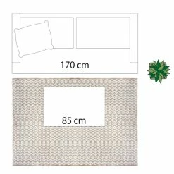 Tapis En Jute Et Coton 120x170cm Atmosphera -Ledepot-bailleul Soldes Magasin tapis en jute et coton 120x170cm atmosphera 4