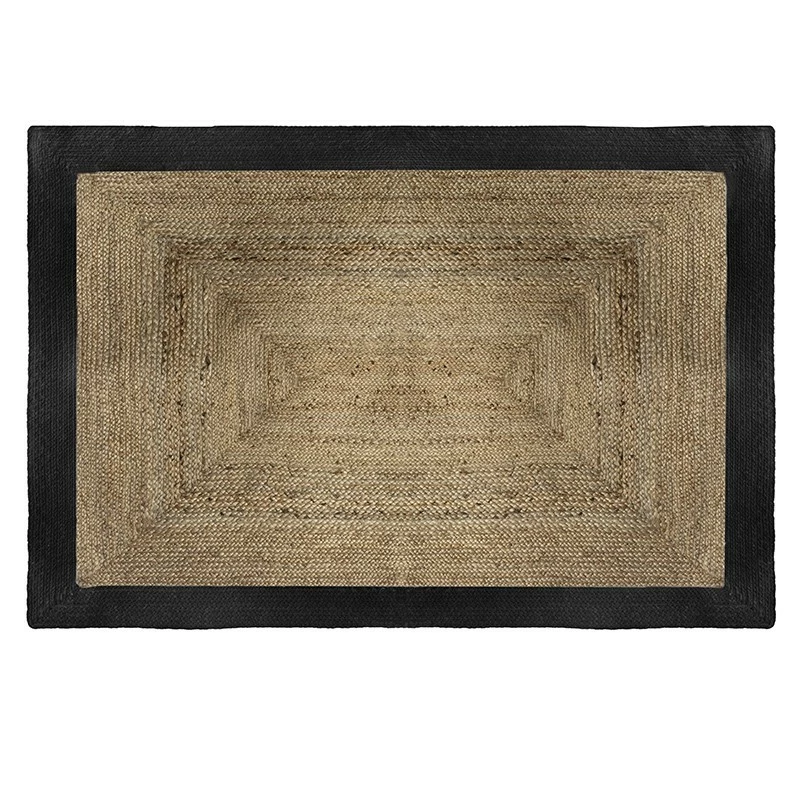 Tapis jute naturel bord noir 120x170 Atmosphera Tapis Jute Naturel Bord Noir 120x170 Atmosphera -Ledepot-bailleul Soldes Magasin tapis jute naturel bord noir 120x170 atmosphera