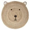 Tapis Jute Tête D'ourson D100 Atmosphera