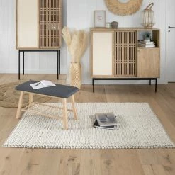 Tapis Mix Laine Et Coton 120x170 Atmosphera -Ledepot-bailleul Soldes Magasin tapis mix laine et coton 120x170 atmosphera 3
