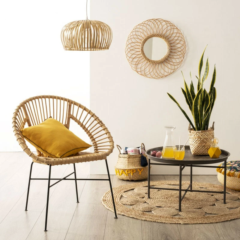 Tapis rond ajouré en jute Atmosphera Tapis Rond Ajouré En Jute Atmosphera -Ledepot-bailleul Soldes Magasin tapis rond ajoure en jute atmosphera 2