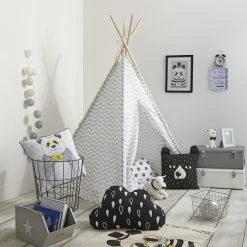 Tipi Pour Enfant Coloris Gris Atmosphera