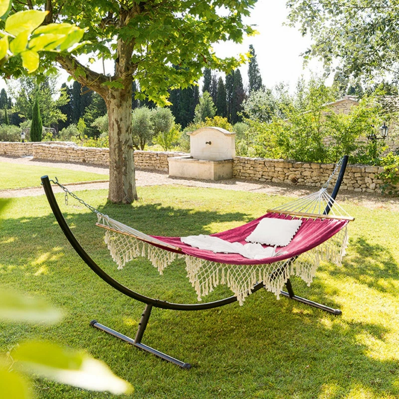 Toile hamac Rialto framboise 2 m Hespéride Toile Hamac Rialto Framboise 2 M Hespéride -Ledepot-bailleul Soldes Magasin toile hamac rialto framboise 2 m hesperide 1