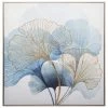 Toile Imprimée Ginko Encadrée 58x58 Atmosphera -Ledepot-bailleul Soldes Magasin toile imprimee ginko encadree 58x58 atmosphera