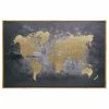 Toile Imprimée Monde Encadrée 58x88 Atmosphera -Ledepot-bailleul Soldes Magasin toile imprimee monde encadree 58x88 atmosphera