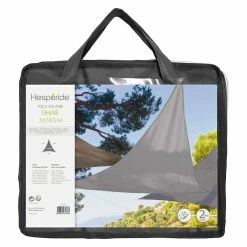 Toile Solaire 3x3x3m Shae Ardoise Hespéride -Ledepot-bailleul Soldes Magasin toile solaire 3x3x3 shae ardoise hesperide 2