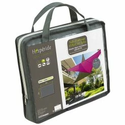 Toile Solaire 3x4m Curacao Gris Hespéride -Ledepot-bailleul Soldes Magasin toile solaire 3x4m luxe hesperide curacao gris 3