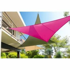 Toile Solaire 5x5x5m Curacao Blanc Hespéride 6 Toile Solaire 5x5x5m Curacao Blanc Hespéride -Ledepot-bailleul Soldes Magasin toile solaire 5x5x5m luxe hesperide curacao blanc 4