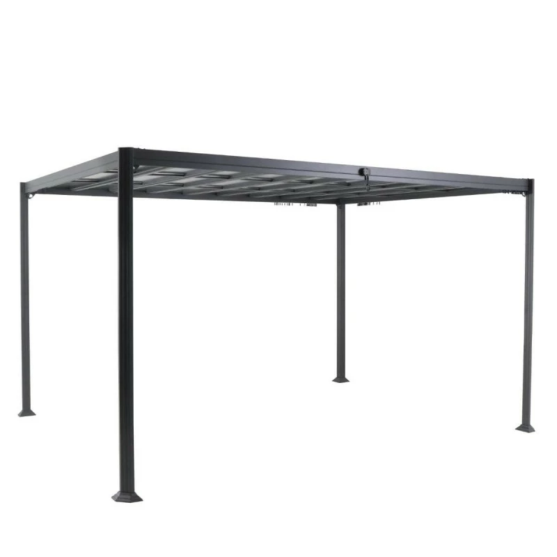 Tonnelle à lattes 3x3,8m Belize Hespéride Tonnelle à Lattes 3x3,8m Belize Hespéride -Ledepot-bailleul Soldes Magasin tonnelle a lattes 3x38m belize hesperide 2