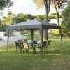 Tonnelle Pliante Carrée Hespéride 3x3m Easy Up Gris Ardoise 1 Tonnelle Pliante Carrée Hespéride 3x3m Easy Up Gris Ardoise -Ledepot-bailleul Soldes Magasin tonnelle pliante hesperide 3x3m easy up gris ardoise