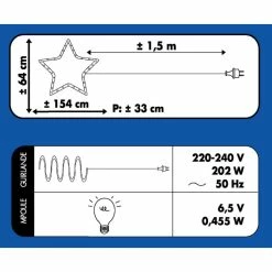 Traîneau + 1 Renne Lumineux Blanc Chaud 4 Traîneau + 1 Renne Lumineux Blanc Chaud -Ledepot-bailleul Soldes Magasin traineau 1 renne lumineux blanc chaud 2
