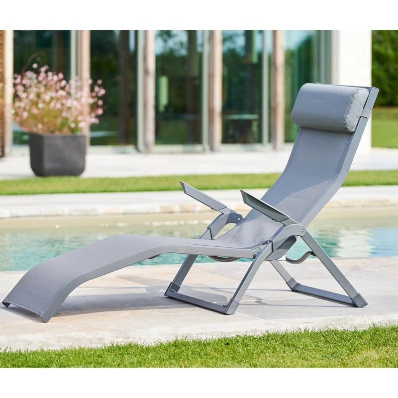 Transat 2 positions ardoise / quartz Decima Hespéride Transat 2 Positions Ardoise / Quartz Decima Hespéride -Ledepot-bailleul Soldes Magasin transat 2 positions ardoise quartz decima hesperide