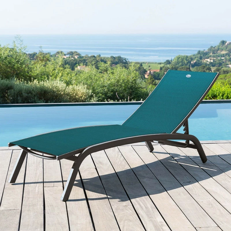 Transat Bonao bleu canard/graphite Hespéride Transat Bonao Bleu Canard/graphite Hespéride -Ledepot-bailleul Soldes Magasin transat bonao bleu canard hesperide